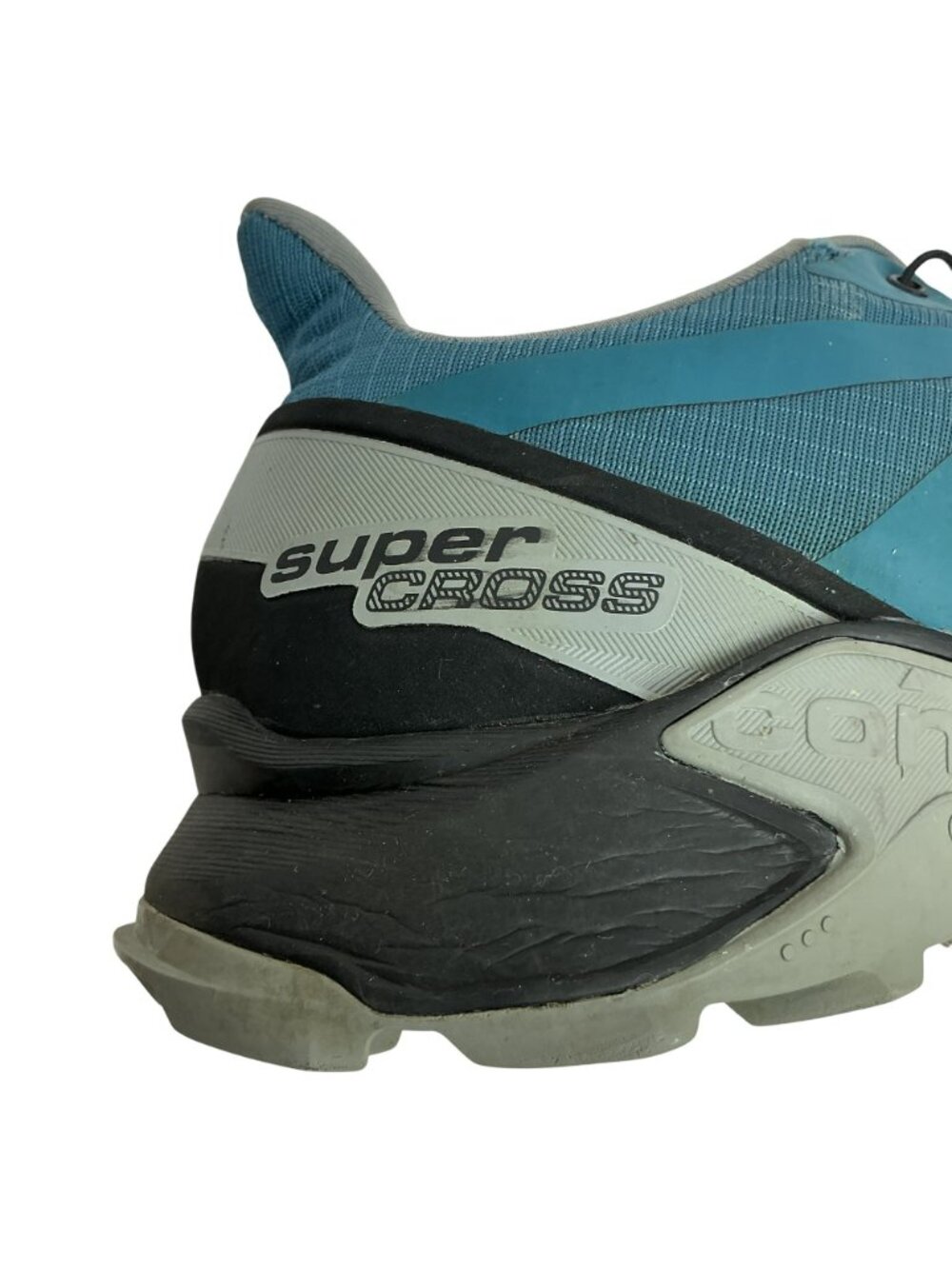 Salomon Super Cross Contagrip Trail Running Shoes Mens 12 Blue - Picture 7 of 16